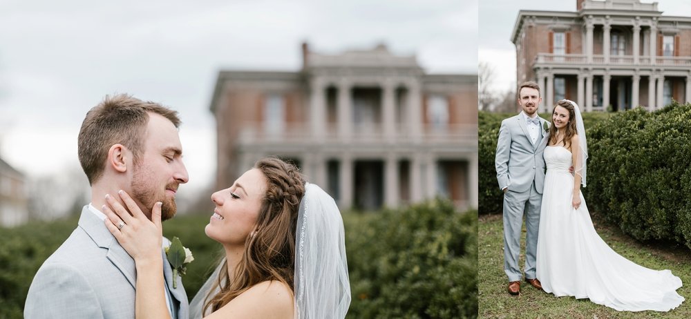 Two Rivers Mansion Spring Wedding | Amy Allmand photography