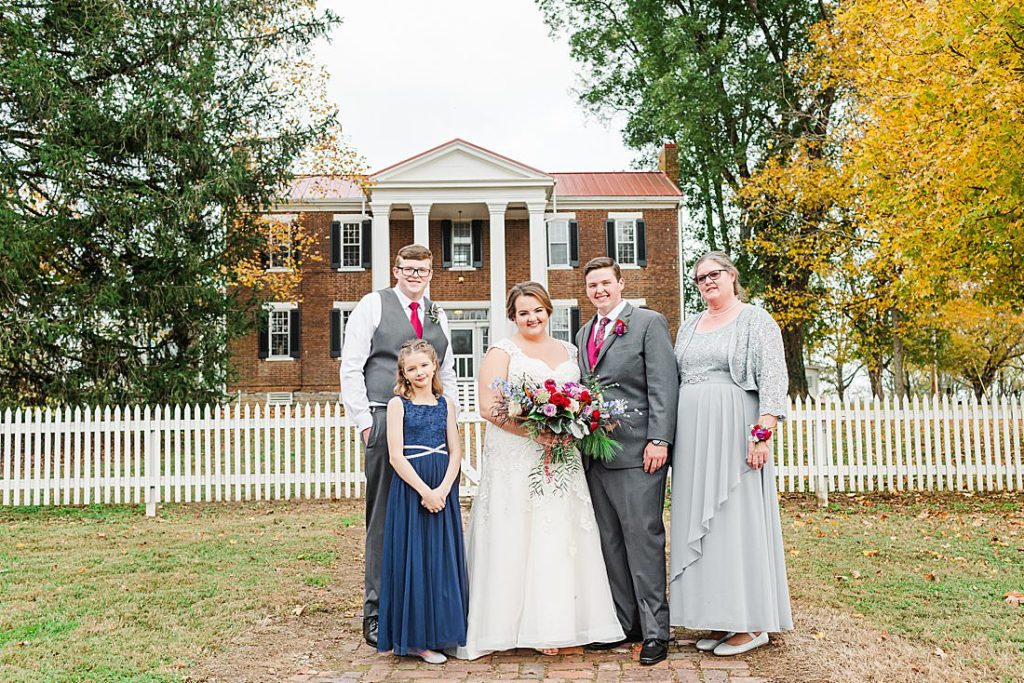Fall wedding at Antrim Celebrations in Columbia, Tennessee | Amy Allmand photography