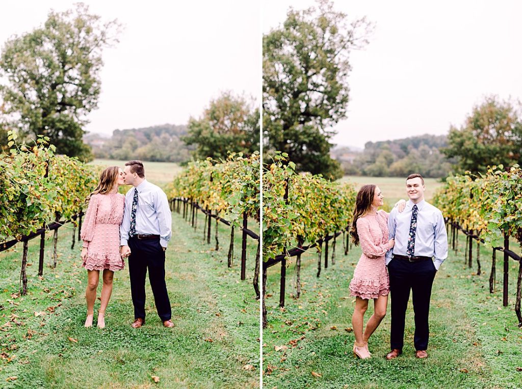 Arrington Vineyards fall engagement session © Amy Allmand photography, LLC