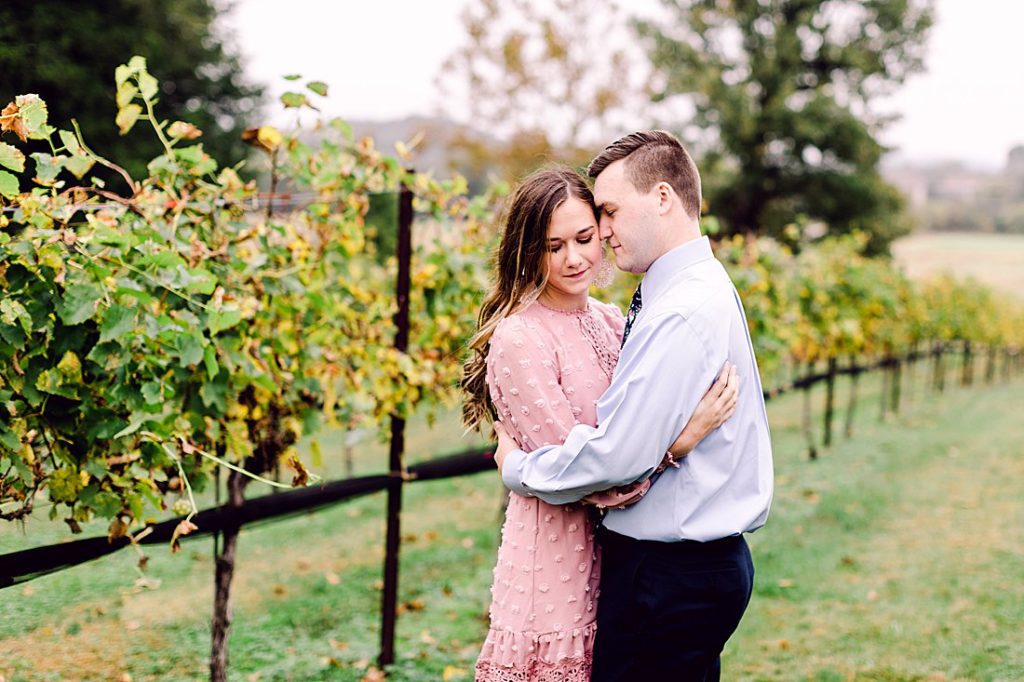 Arrington Vineyards fall engagement session © Amy Allmand photography, LLC