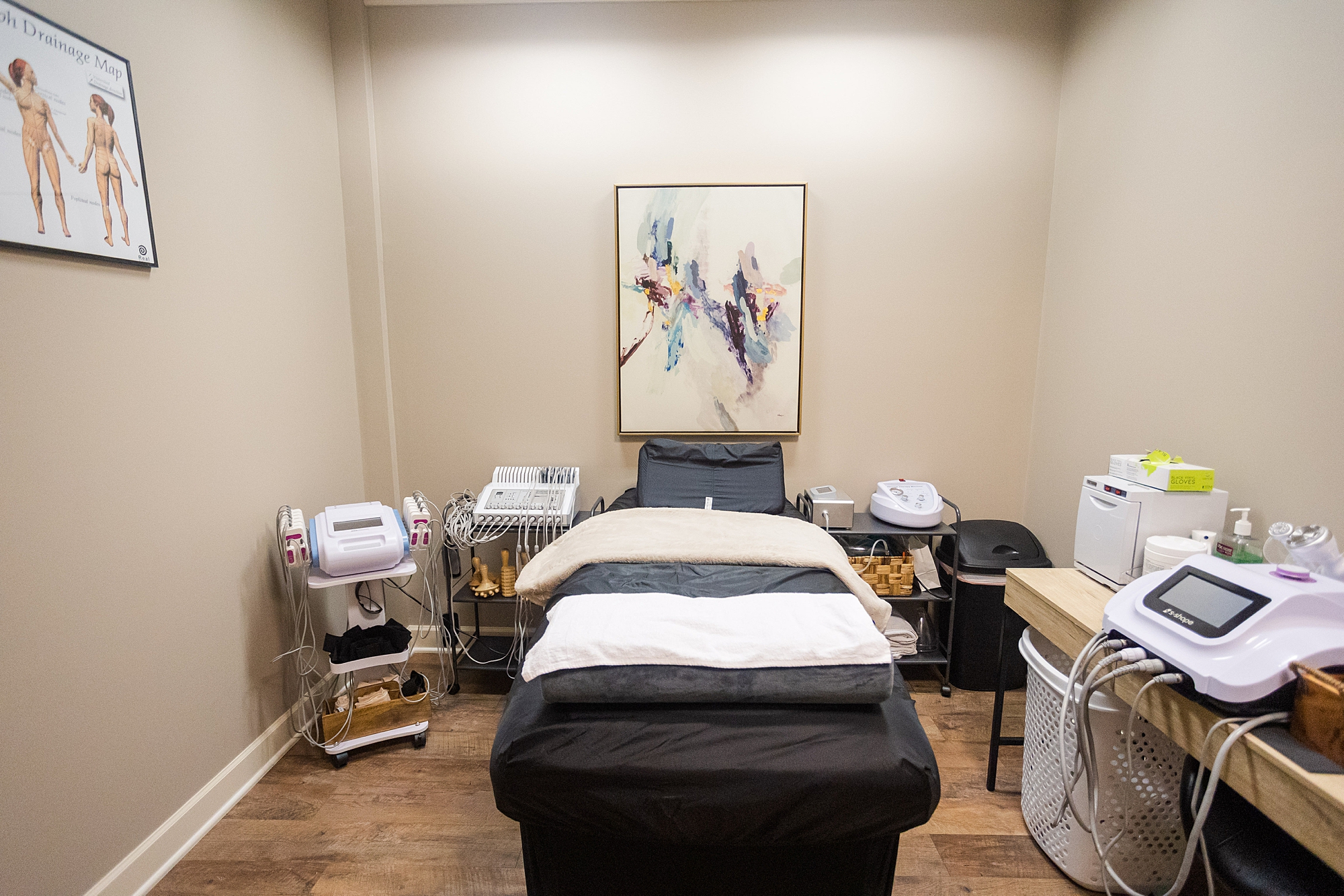 treatment room for lashes
