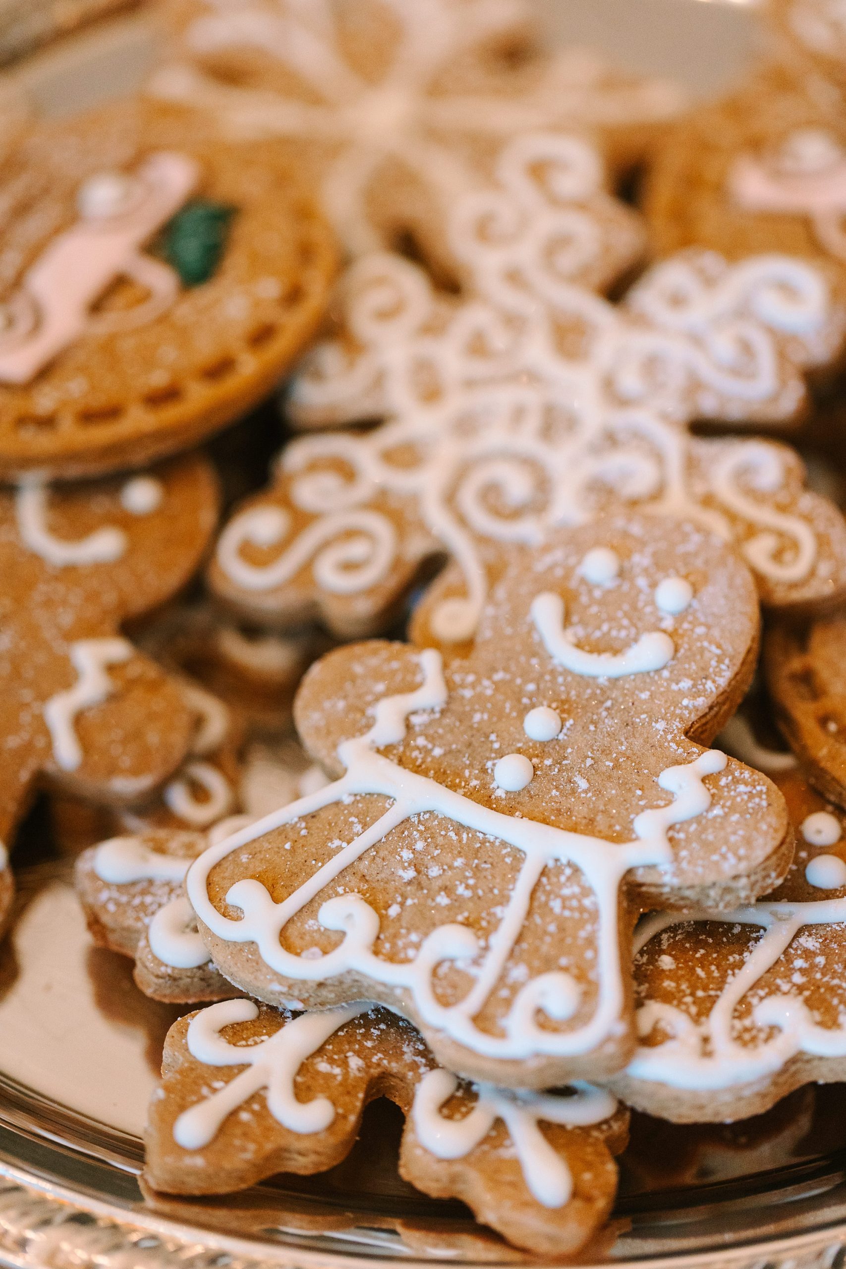 gingerbread cookies for Nutcracker inspired tea party with Pretty Lovely Tea