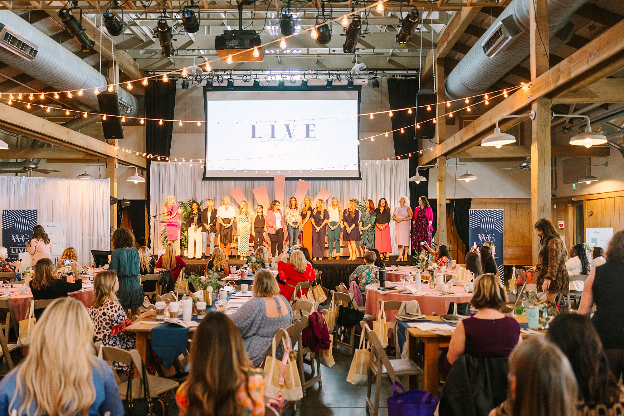speakers present during 2023 Tennessee Women Connect Live Event at Loveless Barn