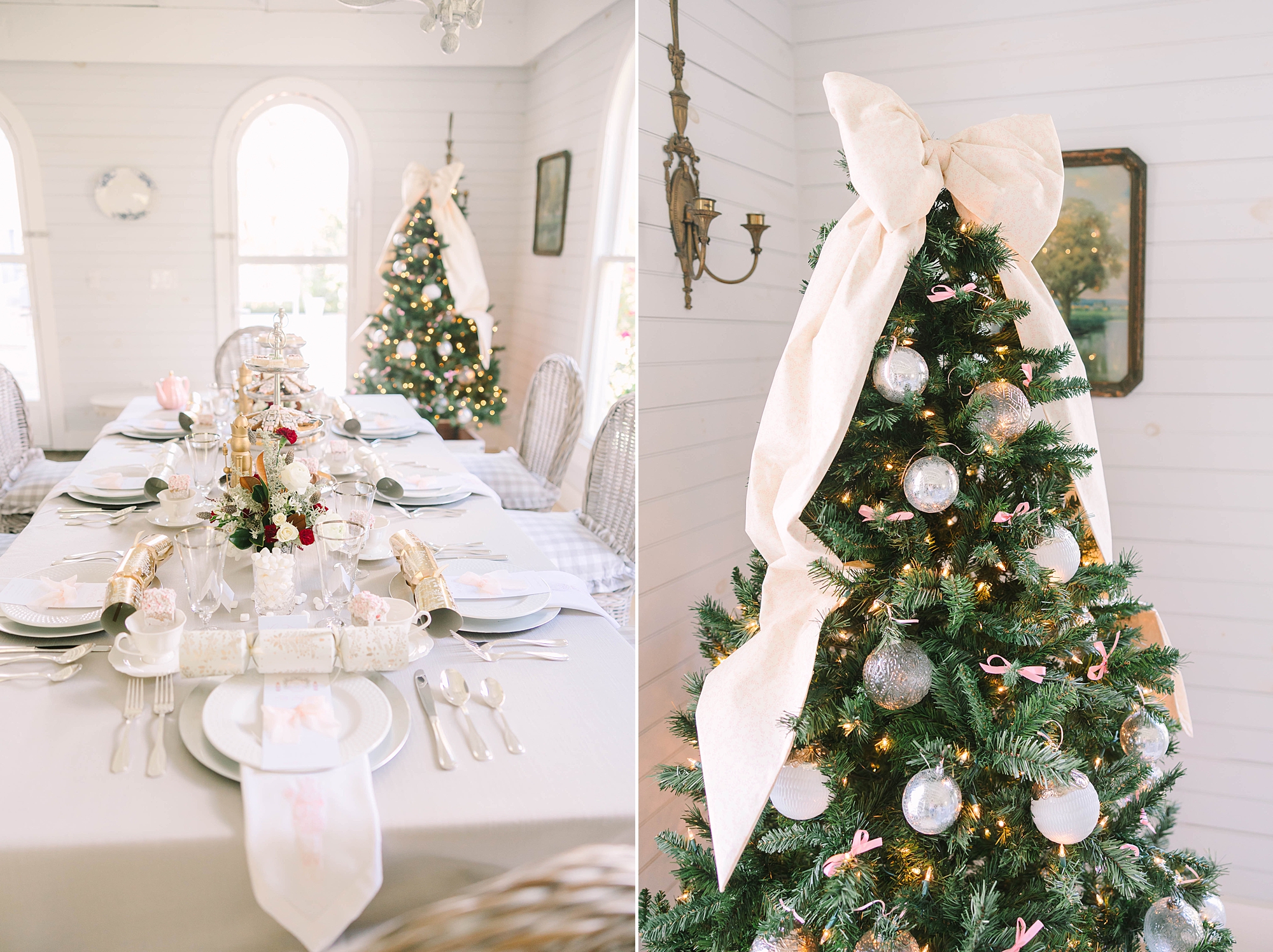 holiday inspired tea at Magnolia Acres designed by Pretty Lovely Teas