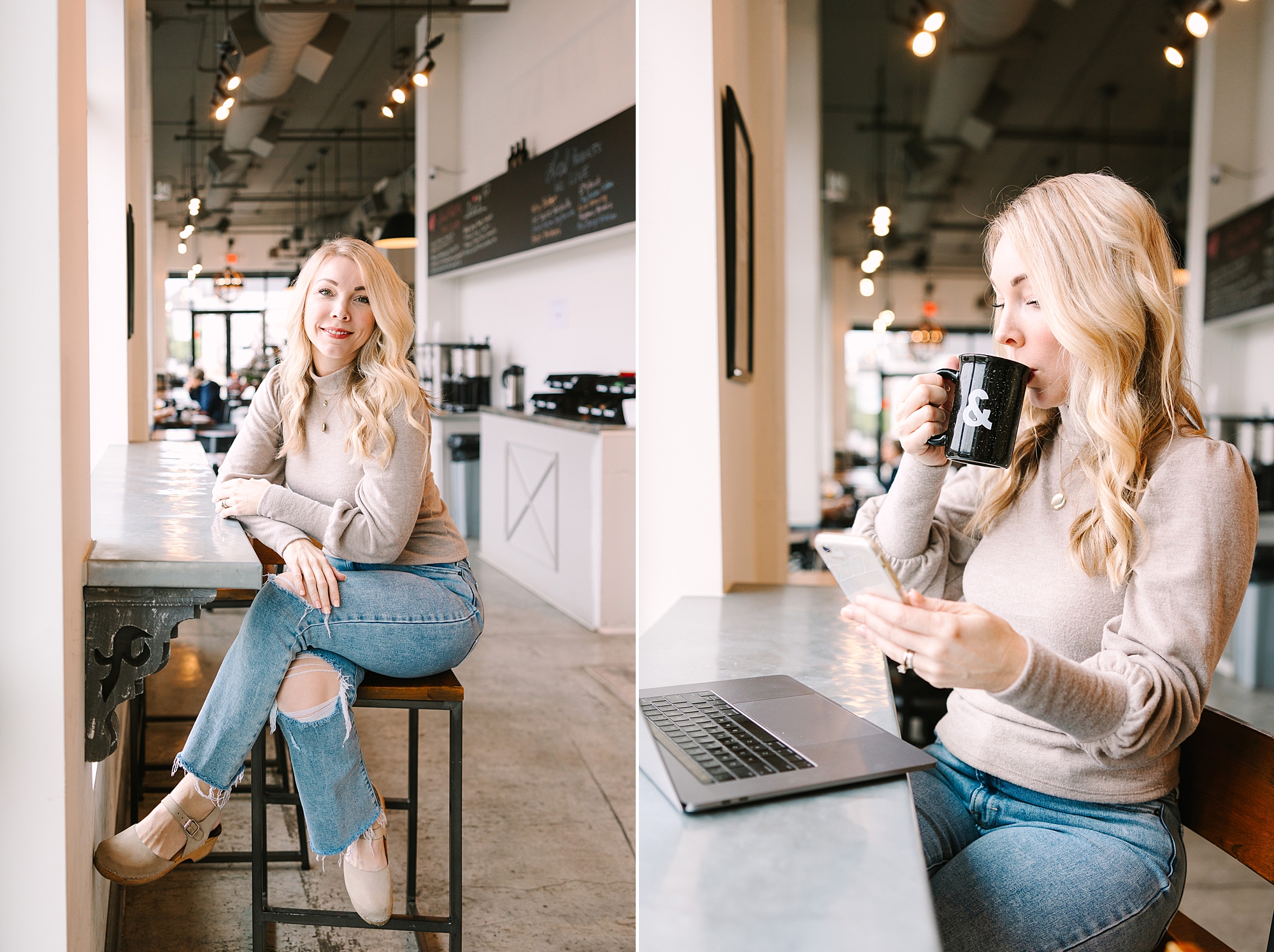 tips for choosing a location for your branding session shared by Nashville TN branding photographer Amy Allmand Photography